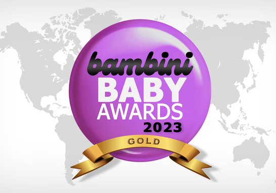 Bambini Baby Awards 2023 Gold badge for inne Multivitamin & Mineral